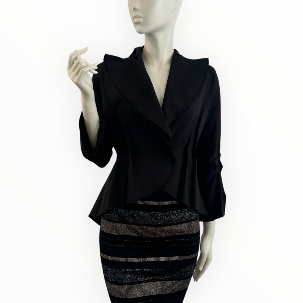 Meiko Mintz Architectural Black Waistcoat - Picture 4 of 14